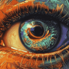 Aesthetic Colorful Eye Diamond Painting