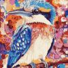 Aesthetic Colorful Kookaburra Diamond Painting