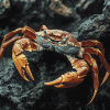 Aesthetic Crab Marine Life Diamond Painting