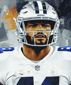 Aesthetic Dak Prescott Football Diamond Painting