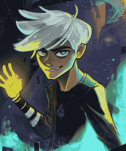 Aesthetic Danny Phantom Anime Diamond Painting