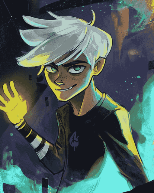 Aesthetic Danny Phantom Anime Diamond Painting