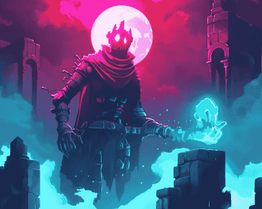 Aesthetic Dead Cells Gaming Diamond Painting