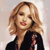 Aesthetic Dianna Agron Celebrity Diamond Painting