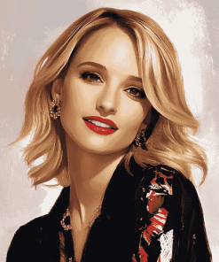 Aesthetic Dianna Agron Celebrity Diamond Painting