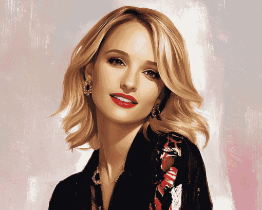 Aesthetic Dianna Agron Celebrity Diamond Painting