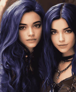 Aesthetic Disney Descendants Diamond Painting