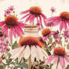 Aesthetic Echinacea Blossoms Diamond Painting