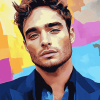 Aesthetic Ed Westwick Celebrity Diamond Painting