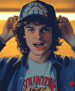 Aesthetic Eddie Stranger Things Diamond Painting