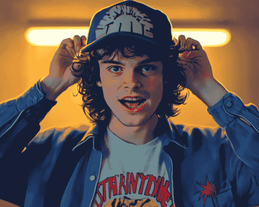 Aesthetic Eddie Stranger Things Diamond Painting