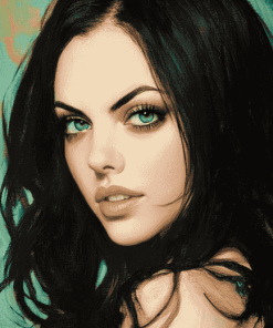 Aesthetic Elizabeth Gillies Diamond Painting