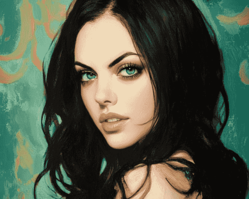 Aesthetic Elizabeth Gillies Diamond Painting