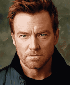 Aesthetic Ewan Mcgregor Celebrity Diamond Painting