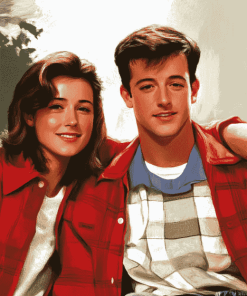 Aesthetic Ferris Bueller Characters Diamond Painting