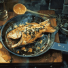 Aesthetic Fish Cuisine Diamond Painting