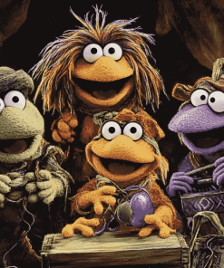 Aesthetic Fraggles Animation Diamond Painting