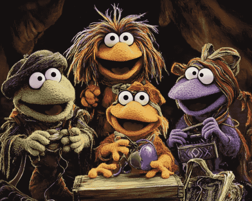 Aesthetic Fraggles Animation Diamond Painting