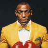 Aesthetic Frank Bruno Diamond Painting