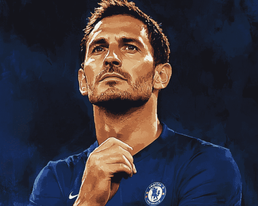 Aesthetic Frank Lampard Football Diamond Painting