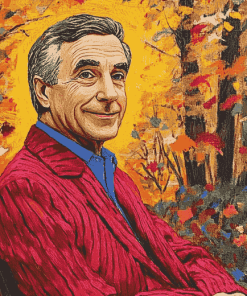 Aesthetic Fred Rogers Diamond Painting