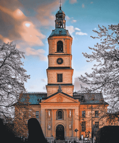 Aesthetic Gothenburg Cathedral Diamond Painting