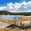 Aesthetic Grand Prismatic Landscapes Diamond Painting