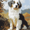 Aesthetic Great Pyrenees Dog Diamond Painting