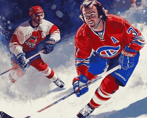 Aesthetic Guy Lafleur Diamond Painting