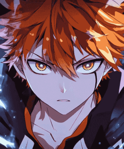 Aesthetic Hinata Shoyo Anime Diamond Painting