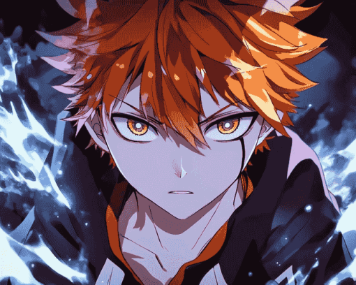 Aesthetic Hinata Shoyo Anime Diamond Painting