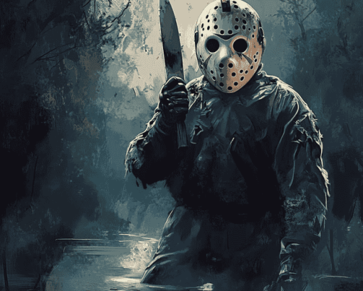 Aesthetic Jason Voorhees Diamond Painting