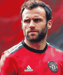 Aesthetic Juan Mata Soccer Star Diamond Painting