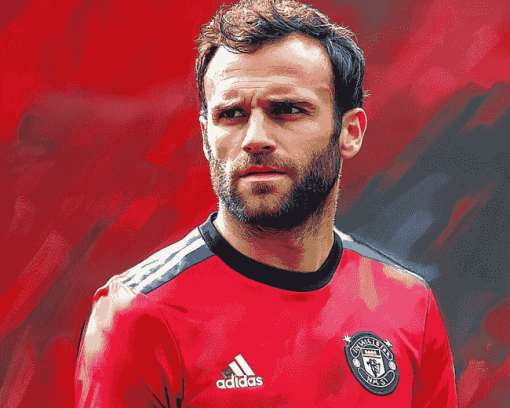 Aesthetic Juan Mata Soccer Star Diamond Painting