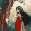 Aesthetic Kagome Higurashi Inuyasha Diamond Painting