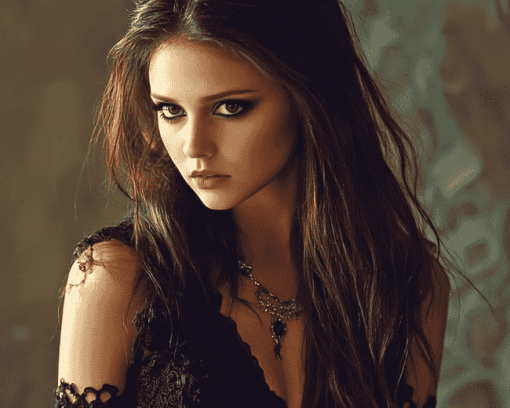 Aesthetic Katherine Pierce Diamond Painting