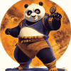 Aesthetic Kung Fu Panda Diamond Painting