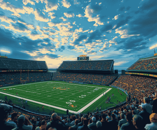 Aesthetic Lambeau Field Stadium Diamond Painting