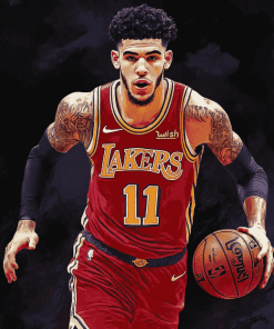 Aesthetic Lonzo Ball Diamond Painting