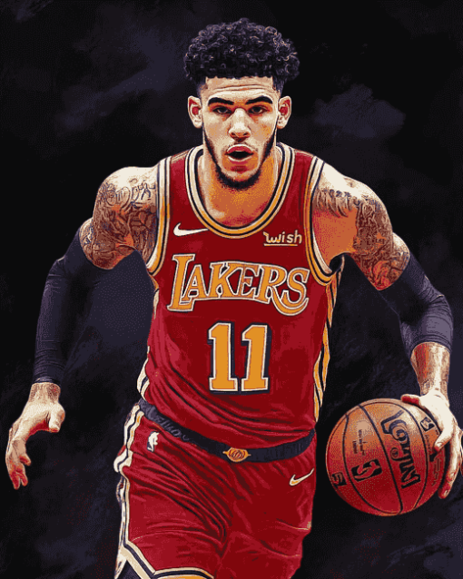 Aesthetic Lonzo Ball Diamond Painting