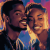 Aesthetic Love Jones Movie Diamond Painting