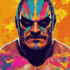 Aesthetic Lucha WWE Champions Diamond Painting