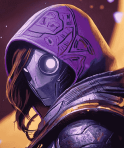 Aesthetic Mass Effect Tali Diamond Painting