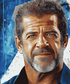 Aesthetic Mel Gibson Diamond Painting