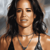 Aesthetic Michelle Rodriguez Diamond Painting