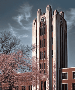 Aesthetic Michigan State University Buildings Diamond Painting