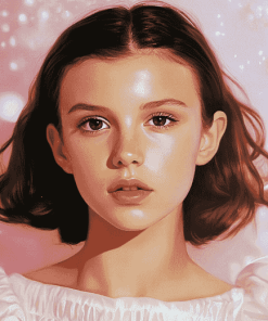 Aesthetic Millie Bobby Brown Diamond Painting