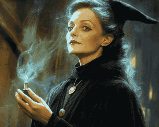 Aesthetic Minerva McGonagall Diamond Painting