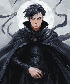 Aesthetic Mistborn Characters Diamond Painting