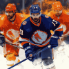 Aesthetic NY Islanders Ice Hockey Diamond Painting